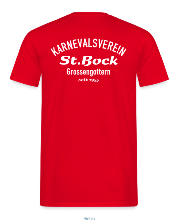 T-Shirt | Herren | Promodoro | rot - St. Bock...