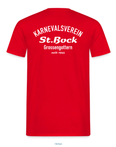 T-Shirt | Herren | Promodoro | rot - St. Bock Grossengottern e. V.