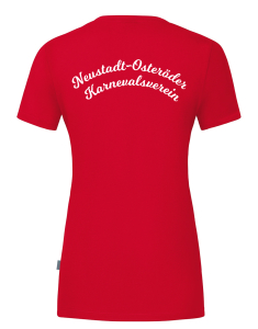 T-Shirt Organic Stretch für Damen | JAKO, rot | Neustadt-Osteröder Karnevalsverein