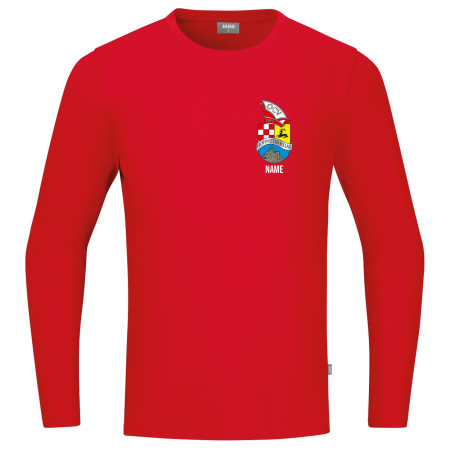 Longsleeve Organic für Herren | JAKO, rot | Neustadt-Osteröder Karnevalsverein