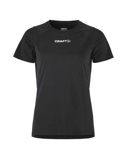 T-Shirt für Damen | CRAFT Rush 2.0 SS Tee W | schwarz | USV Jena Unisport