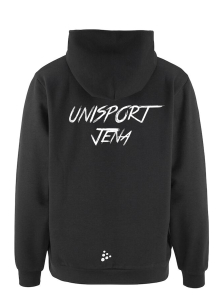 Hoodie für Damen | Craft | Community 2.0 | schwarz | USV Jena Unisport