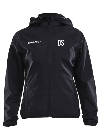 Regenjacke für Damen | CRAFT Jacket Rain | schwarz | USV Jena Unisport