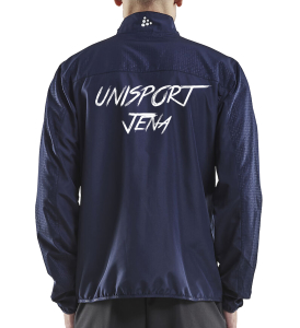 Windjacke für Herren | CRAFT Rush Wind Jkt | navy | USV Jena Unisport