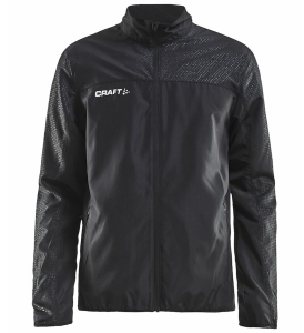 Windjacke für Herren | CRAFT Rush Wind Jkt | schwarz | USV Jena Unisport