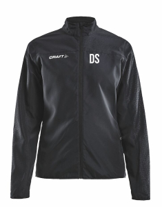 Windjacke für Damen | CRAFT Rush Wind Jkt | schwarz | USV Jena Unisport