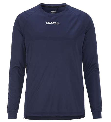 T-Shirt für Herren langarm | CRAFT Rush 2.0 LS | navy | USV Jena Unisport