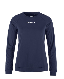 T-Shirt für Damen langarm | CRAFT Rush 2.0 LS | navy | USV Jena Unisport