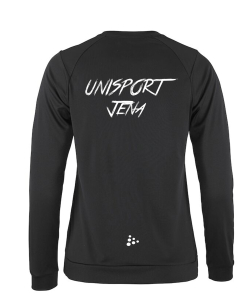 T-Shirt für Damen langarm | CRAFT Rush 2.0 LS | schwarz | USV Jena Unisport