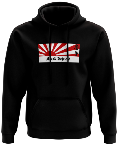 Hoodie | schwarz | Logo | Asahi Dojo e.V.