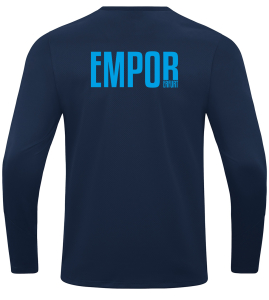 Sweatshirt für Kinder/Herren | JAKO Power | marine/skyblue | SV Empor Erfurt