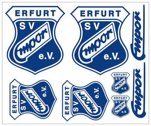 Stickerkarte | Outdoor | SV Empor Erfurt