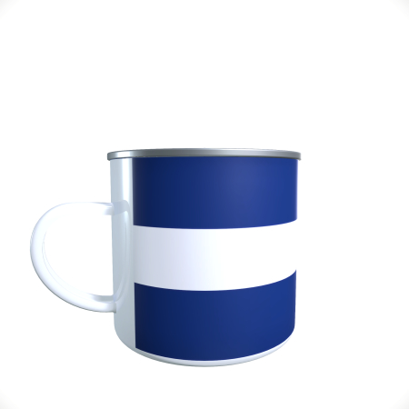 Emaillietasse | Kaffeetasse | Logo | SV Empor Erfurt