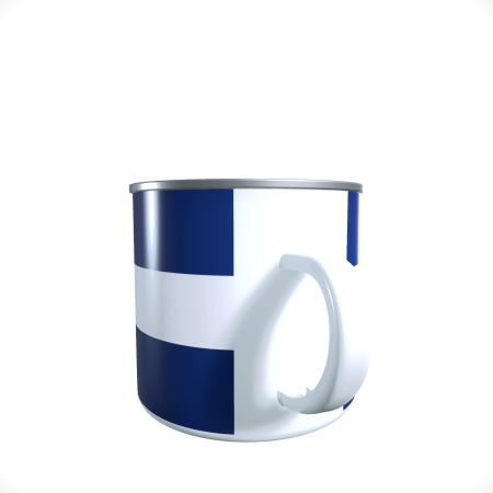 Emaillietasse | Kaffeetasse | Logo | SV Empor Erfurt