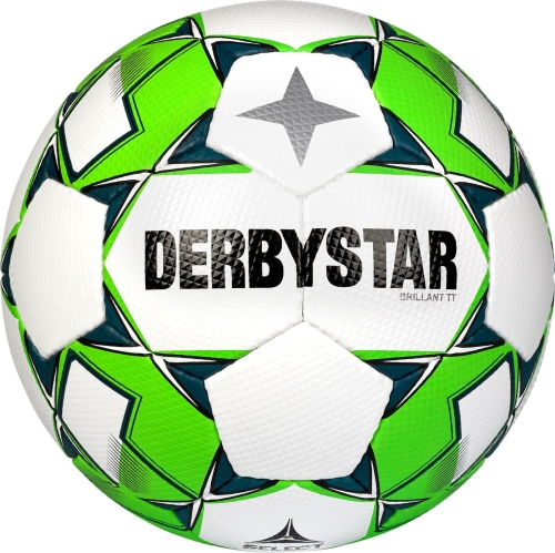 Derbystar | Fußball | Brillant TT | V22 |  grün/weiß | Größe 5