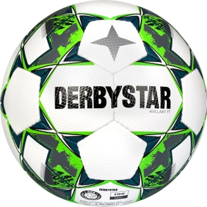 Derbystar | Fußball | Brillant TT | V22 |  grün/weiß | Größe 5