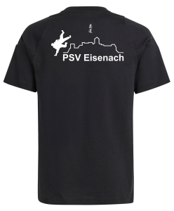 Tiro 24 Sweat Tee | Adidas | black/white | Kinder | PSV Eisenach