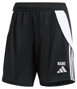 Tiro 24 Polyester Short | Adidas | black/white | Damen | PSV Eisenach