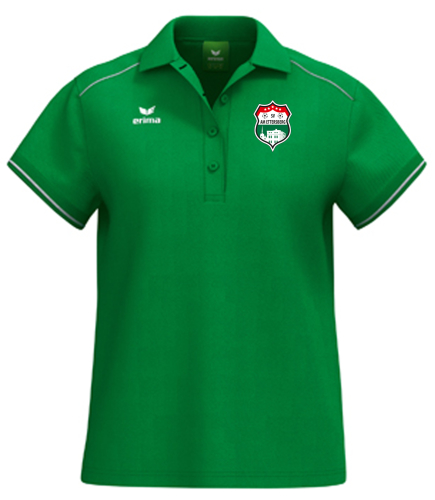 Poloshirt | Erima CMPT | Damen | smaragd/weiß | SV Am Ettersberg